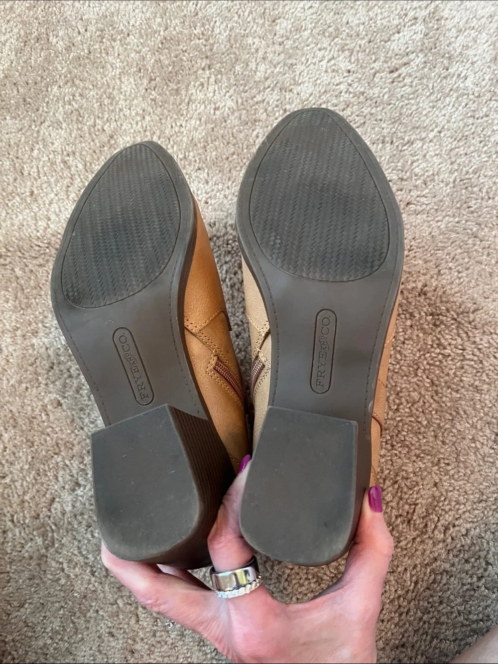 Frye & Co Palma Western Booties - Picture 7 of 10